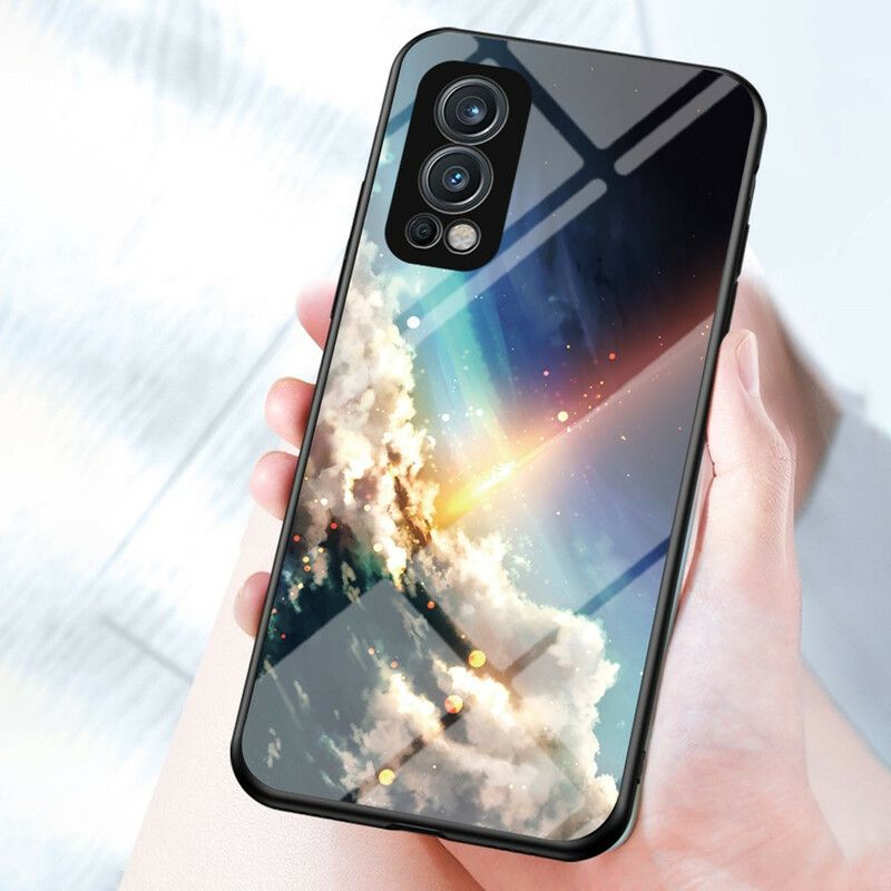 Case Hoesje Oneplus Nord 2 5g Telefoonhoesje Schoonheid Gehard Glas