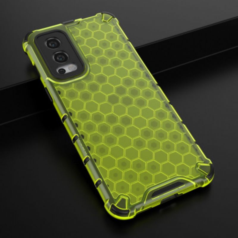 Cover Hoesje Oneplus Nord 2 5g Telefoonhoesje Honingraatstijl