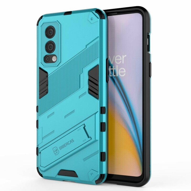 Cover Hoesje Oneplus Nord 2 5g Telefoonhoesje Verwijderbare Steun Twee Handsfree Posities