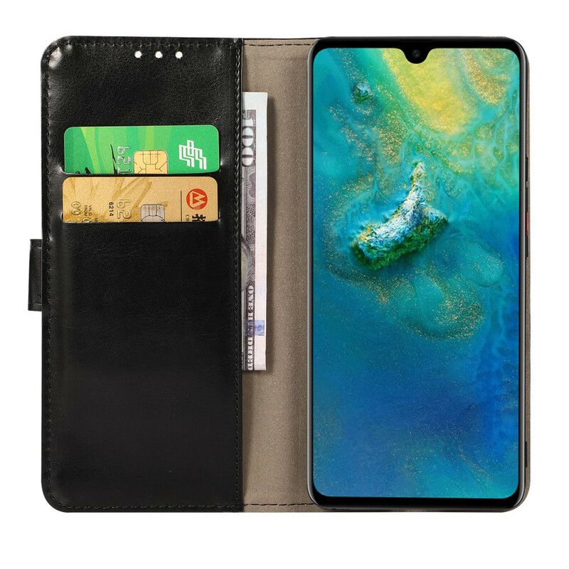 Flip Case Leren Oneplus Nord 2 5g Weerwolf