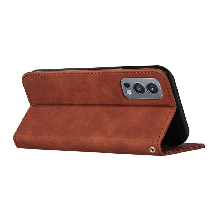 Folio-hoesje Oneplus Nord 2 5g Style Leder S-design