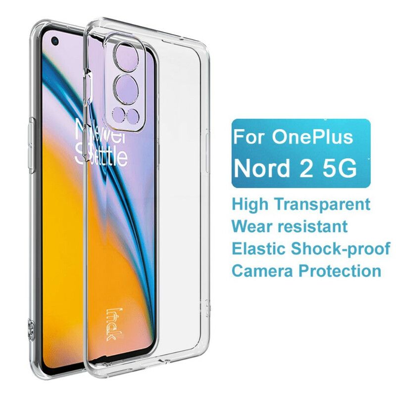 Hoesje Oneplus Nord 2 5g Imak Transparant