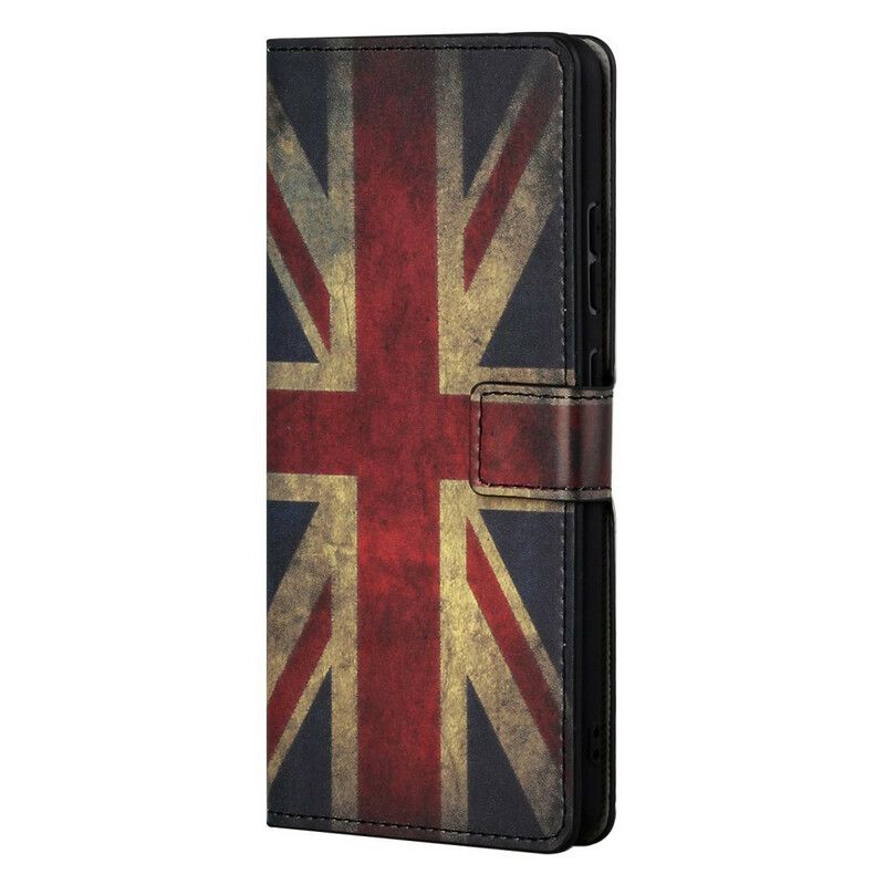 Leren Hoesje Oneplus Nord 2 5g Vlag Engeland