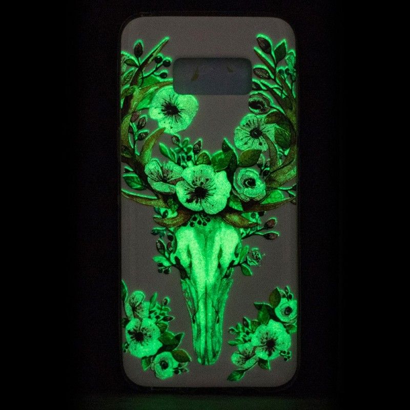 Fluorescerende Bloem Elanden Samsung Galaxy Case