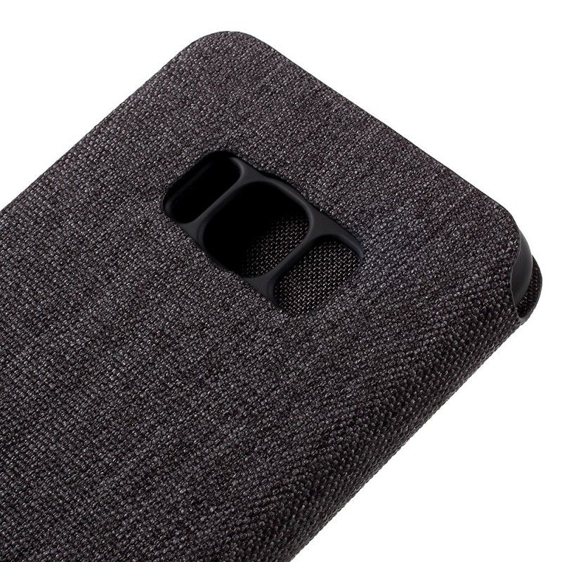 Folio-hoesje Samsung Galaxy S8 Zwart Canvas