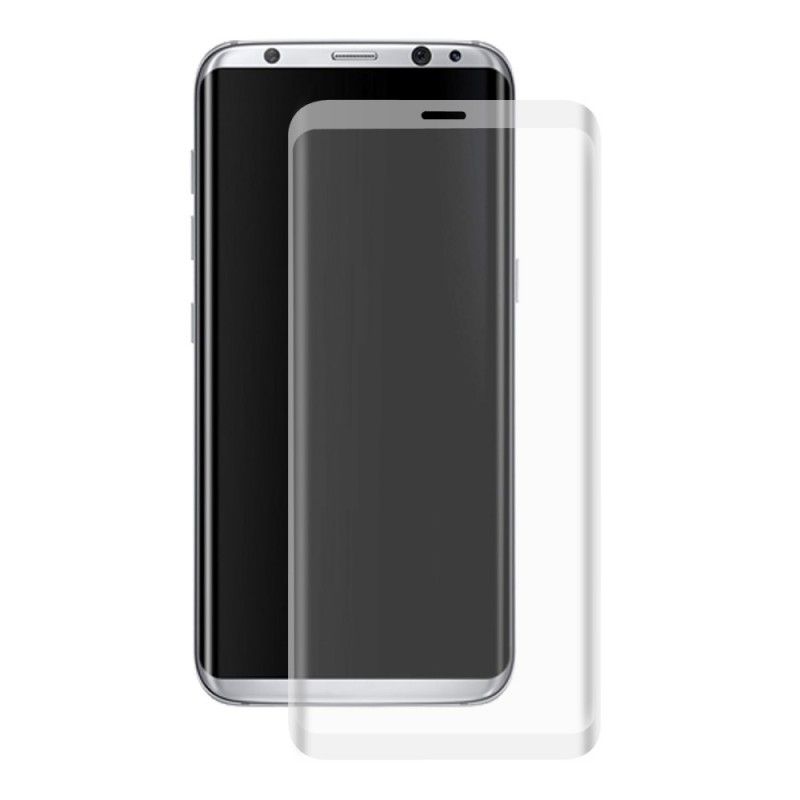 Gehard Glas Bescherming Samsung Galaxy S8 Transparant Zwart