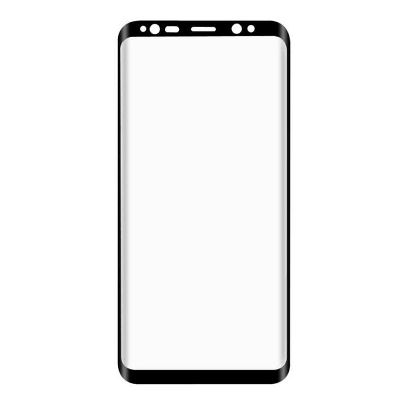 Gehard Glas Bescherming Samsung Galaxy S8 Transparant Zwart