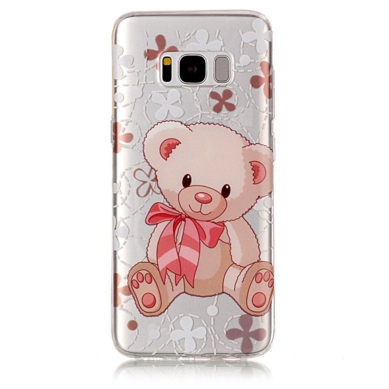 Hoesje Samsung Galaxy S8 Schattige Teddybeer