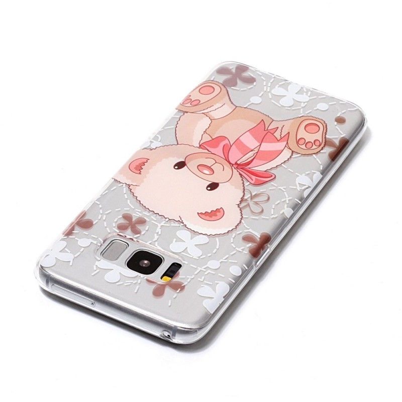 Hoesje Samsung Galaxy S8 Schattige Teddybeer