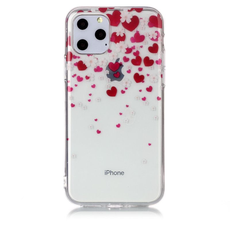 Case Hoesje iPhone 11 Pro Telefoonhoesje Regen Van Harten