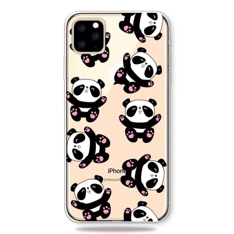 Hoesje iPhone 11 Pro Leuke Panda'S