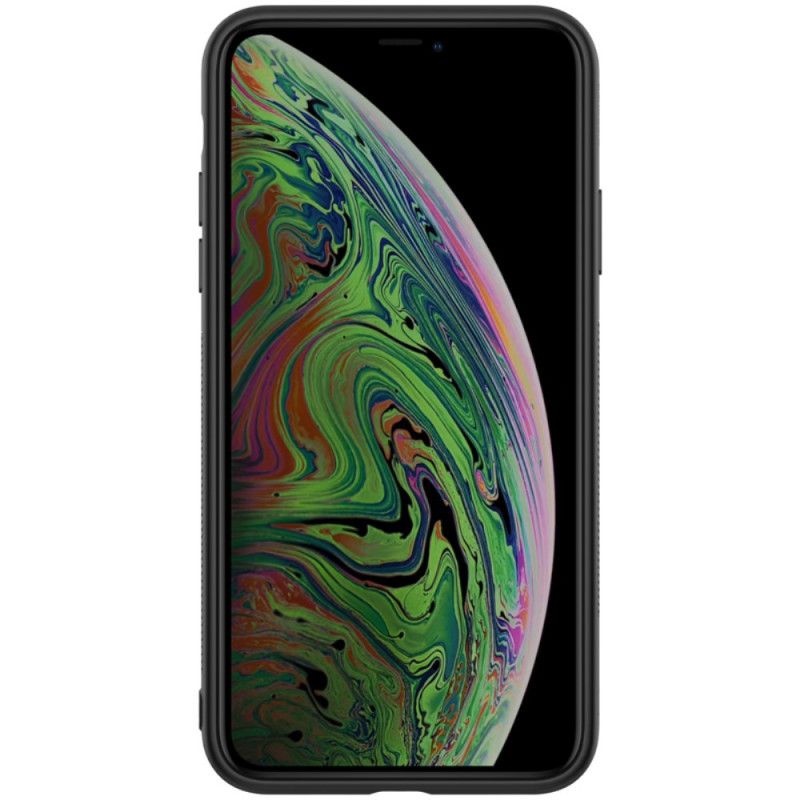 Hoesje iPhone 11 Pro Magenta Zwart Oogverblindende Nillkin