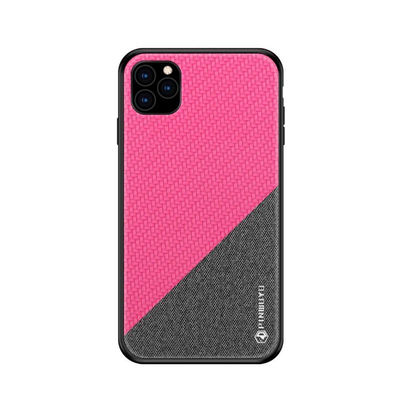 Hoesje iPhone 11 Pro Magenta Zwart Pinwuyo Eer-Serie