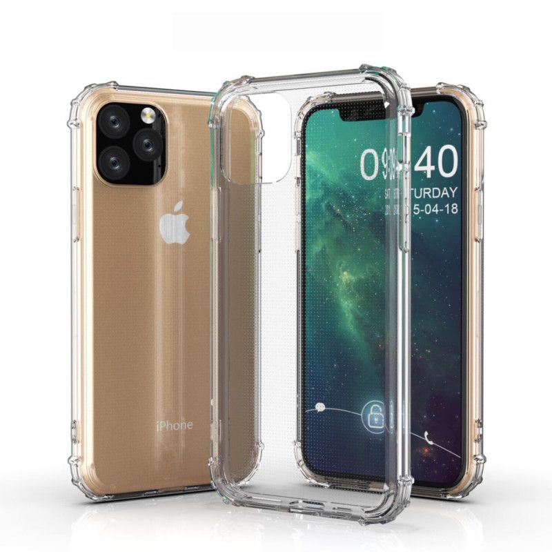 Hoesje iPhone 11 Pro Telefoonhoesje Transparante Premium Siliconen