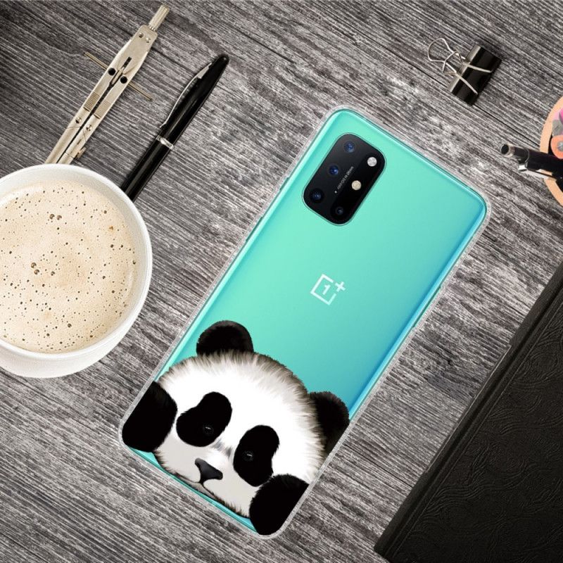 Case Hoesje OnePlus 8T Telefoonhoesje Transparante Panda