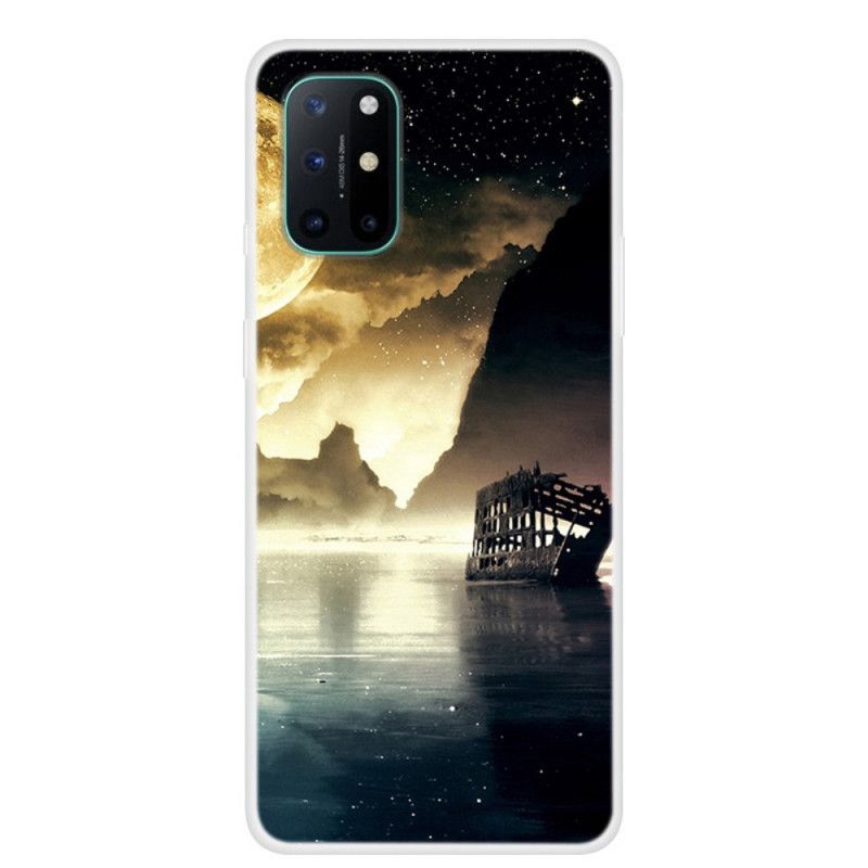 Cover Hoesje OnePlus 8T Telefoonhoesje Volle Maan