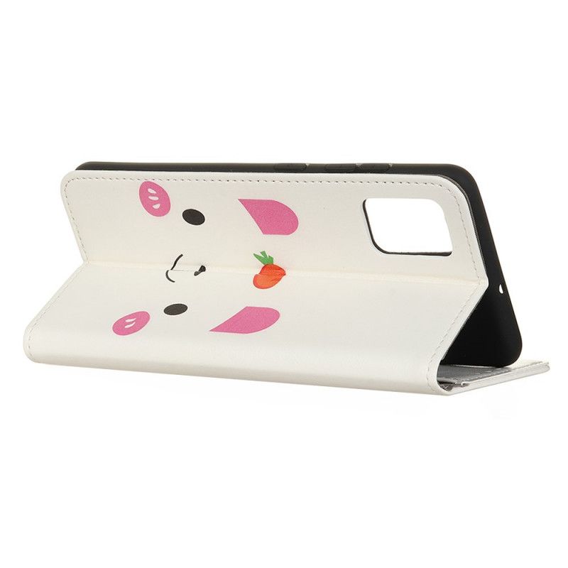 Flip Case Leren OnePlus 8T Leuke Cartoon