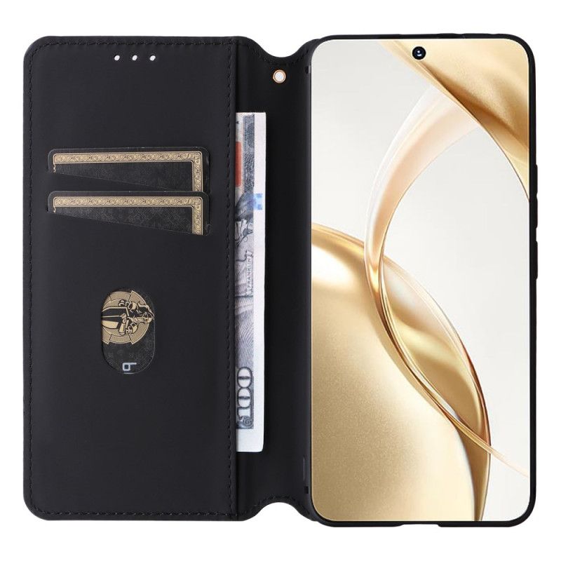 Folio-hoesje Honor 200 Lite Telefoonhoesje 3d Diamanten