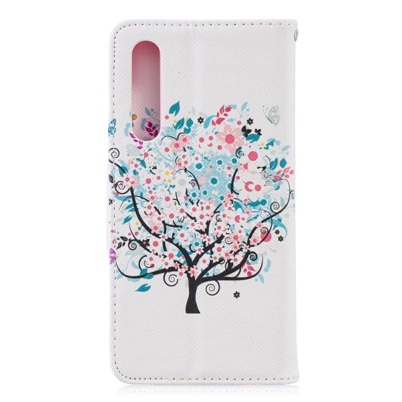 Bescherming Hoesje Huawei P30 Telefoonhoesje Bloemrijke Boom