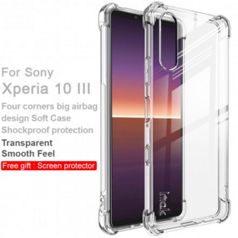 Hoesje Sony Xperia 10 Iii Transparant Imak