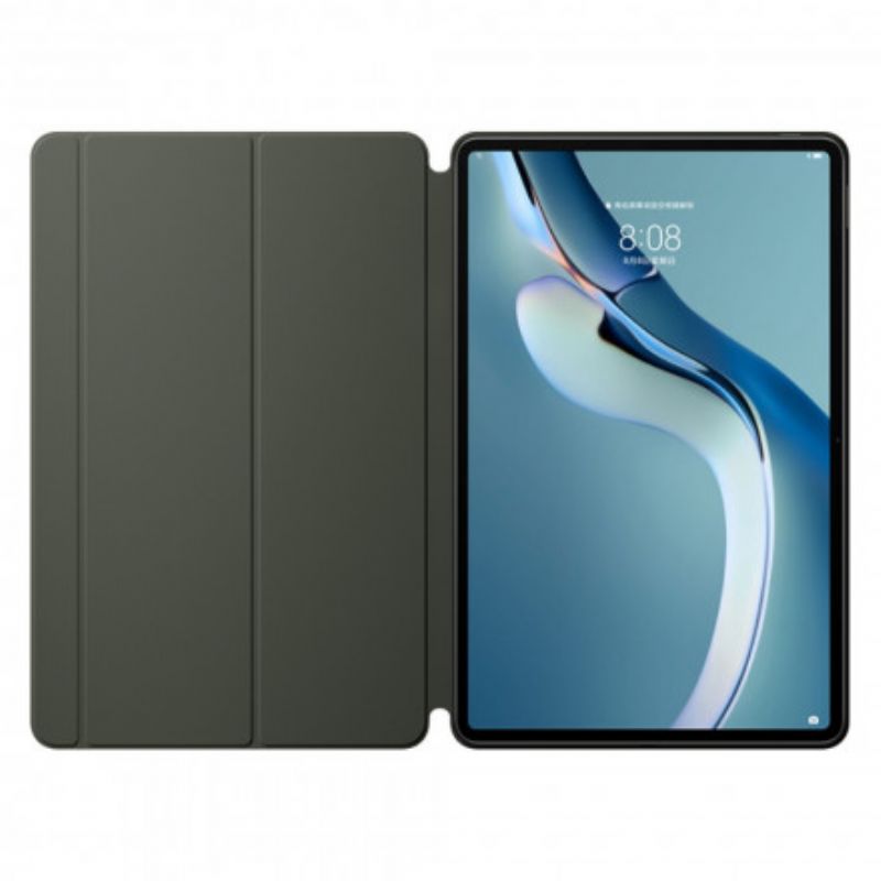 Smart Case Huawei Matepad Pro 12.6 (2021) Kunstleer Ontwerp