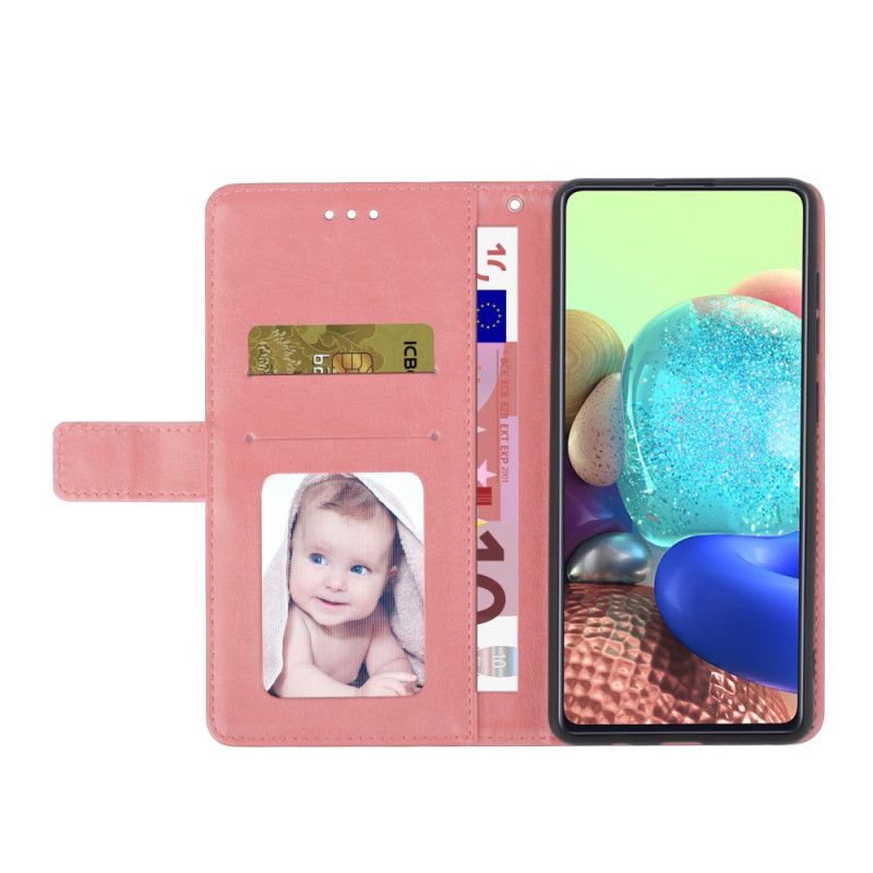 Flip Case Leren Realme 8i Stijl Leer Geo Y-ontwerp