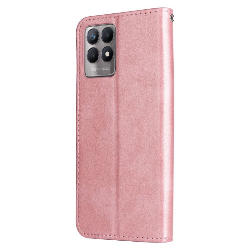 Leren Hoesje Realme 8i Vintage Portemonnee