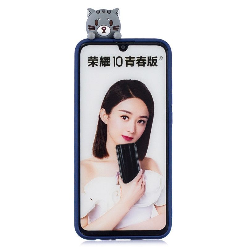 Hoesje Huawei P Smart 2019 3D Denker Cat