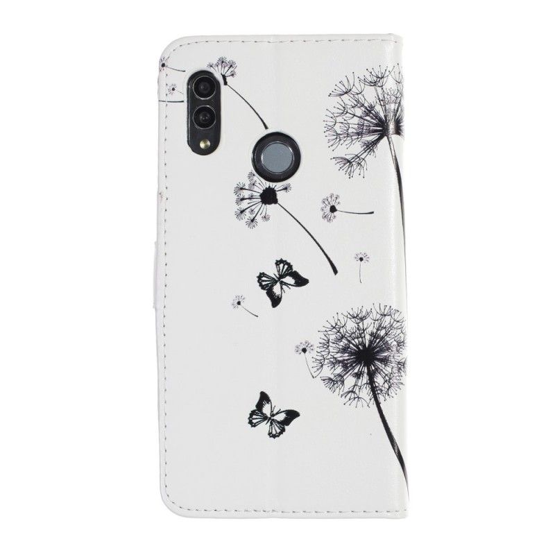 Leren Hoesje voor Huawei P Smart 2019 Baby Love Paardenbloem