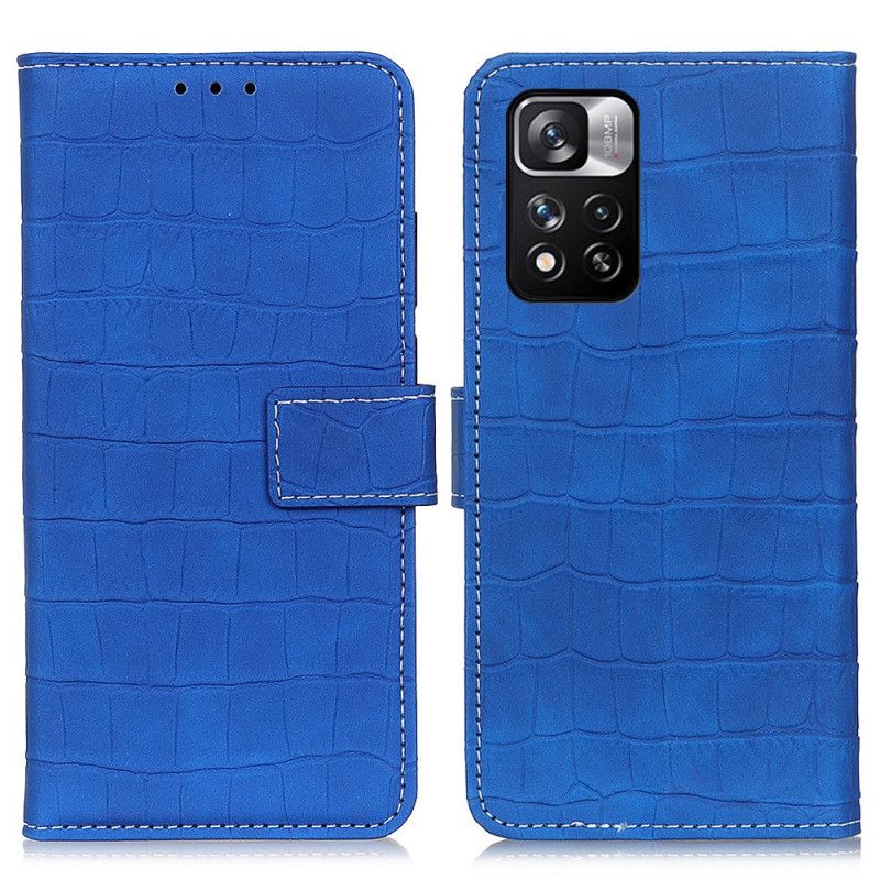 Flip Case Leren Xiaomi Redmi Note 11 Pro / Note 11 Pro Plus Krokodillenkracht