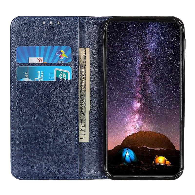 Folio-hoesje Voor Xiaomi Redmi Note 11 Pro / Note 11 Pro Plus Gespleten Leertextuur