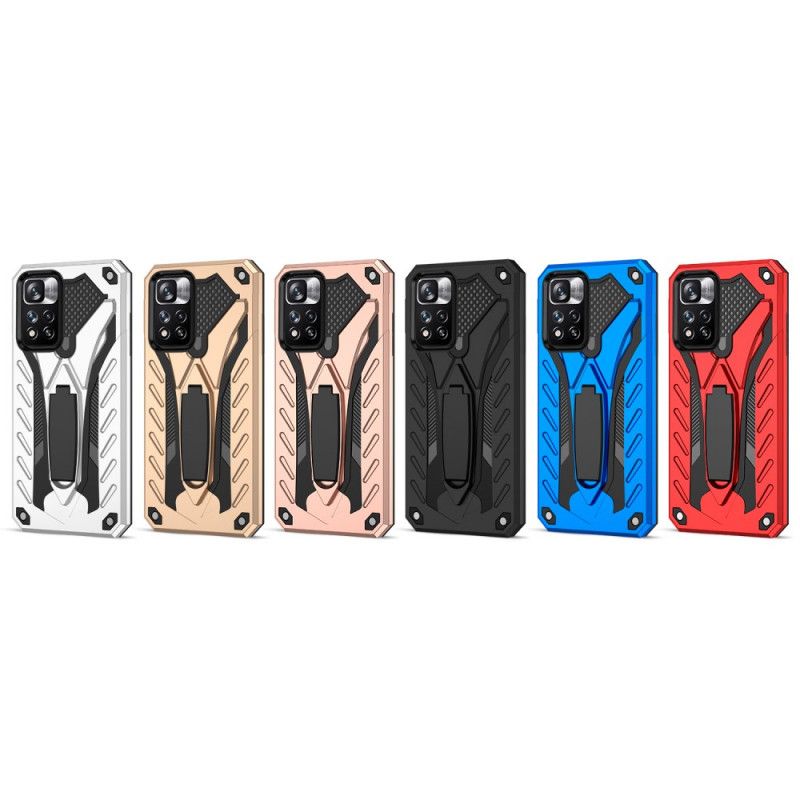 Hoesje Voor Xiaomi Redmi Note 11 Pro / Note 11 Pro Plus Verticale En Horizontale Verwijderbare Steun