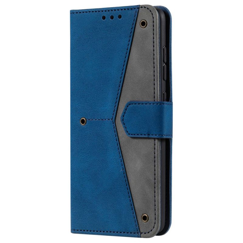 Leren Hoesje Voor Xiaomi Redmi Note 11 Pro / Note 11 Pro Plus Skin-touch Naden