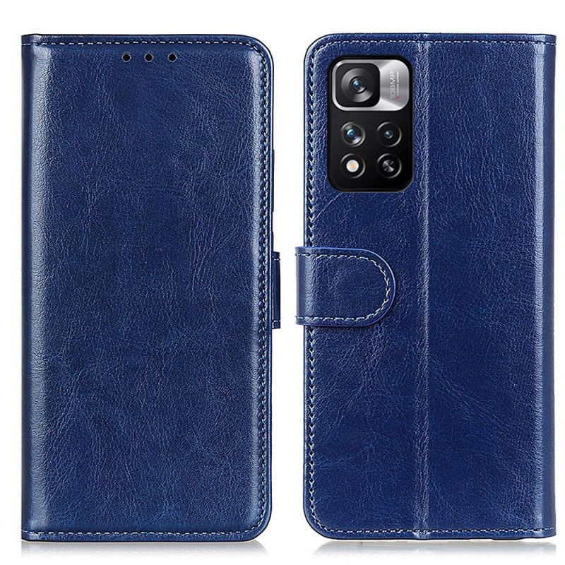 Leren Hoesje Xiaomi Redmi Note 11 Pro / Note 11 Pro Plus Glacial Finesse Bescherming Hoesje