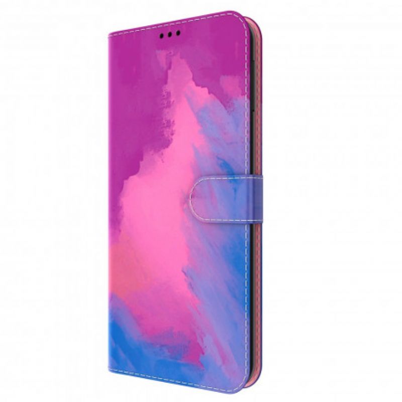 Folio-hoesje Realme 8 5g Telefoonhoesje Aquarel