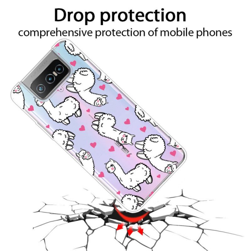 Cover Hoesje Asus Zenfone 7 / 7 Pro Telefoonhoesje Toplamas