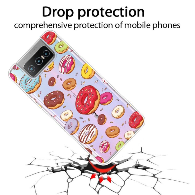 Hoesje Asus Zenfone 7 / 7 Pro Hou Van Donuts