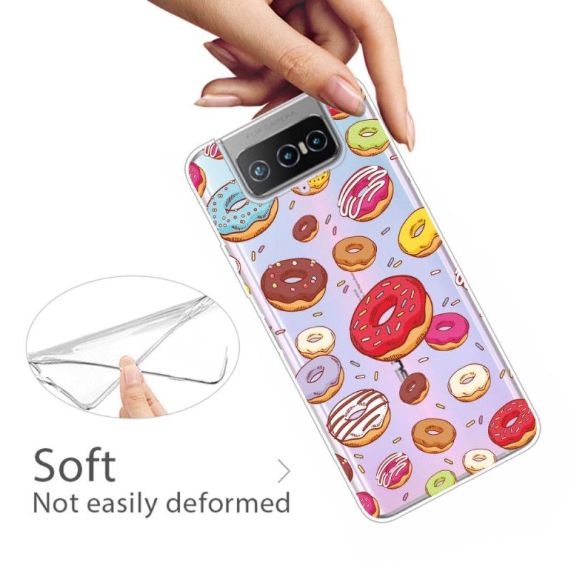 Hoesje Asus Zenfone 7 / 7 Pro Hou Van Donuts