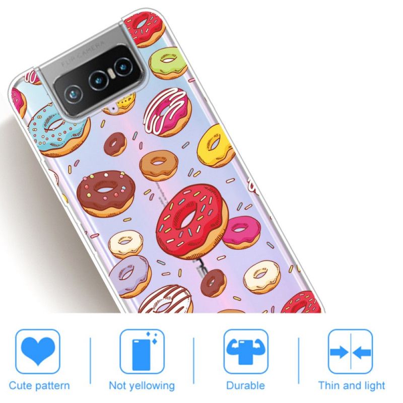 Hoesje Asus Zenfone 7 / 7 Pro Hou Van Donuts