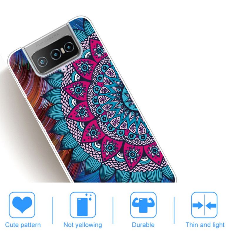 Hoesje Asus Zenfone 7 / 7 Pro Kleurrijke Mandala