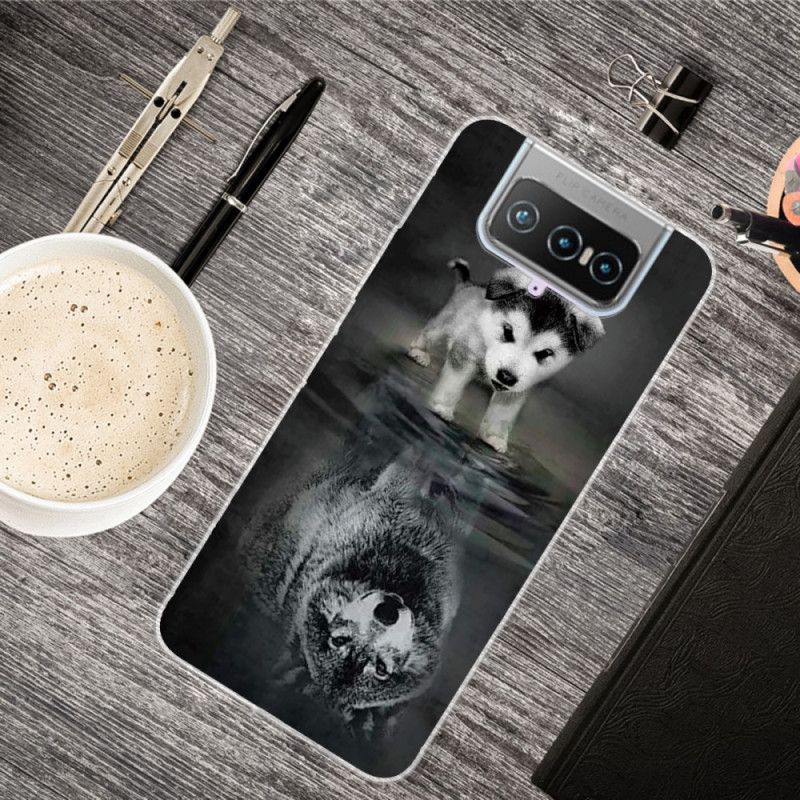 Hoesje Asus Zenfone 7 / 7 Pro Telefoonhoesje Puppydroom