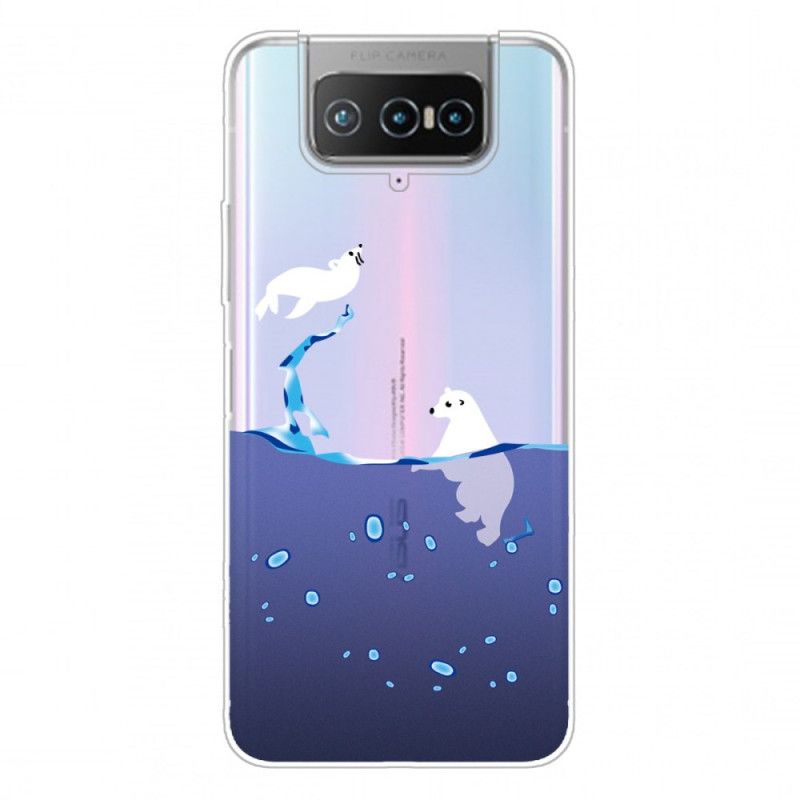 Hoesje Asus Zenfone 7 / 7 Pro Zeespelen