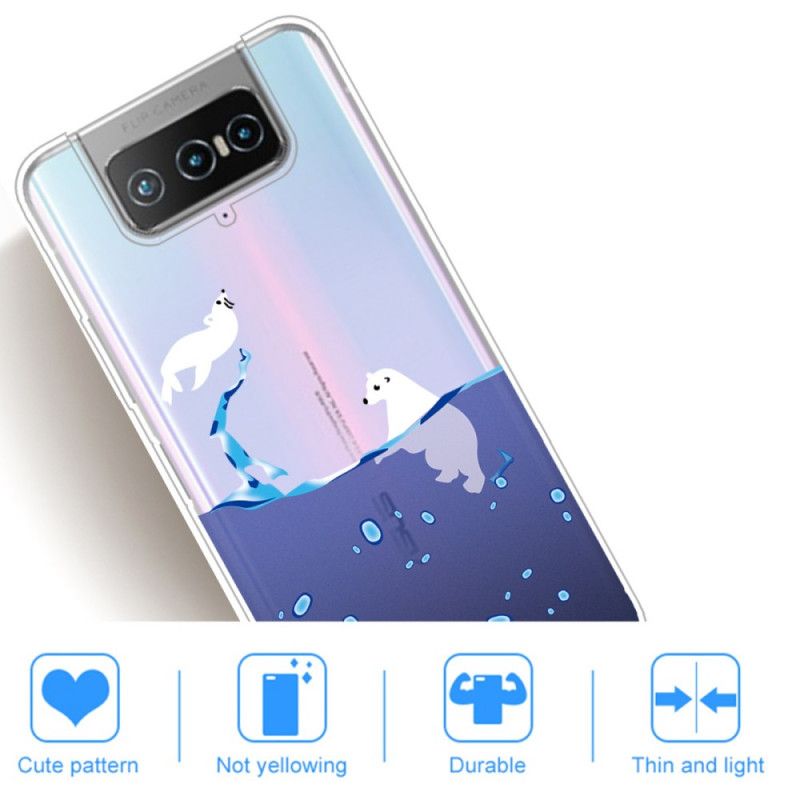 Hoesje Asus Zenfone 7 / 7 Pro Zeespelen