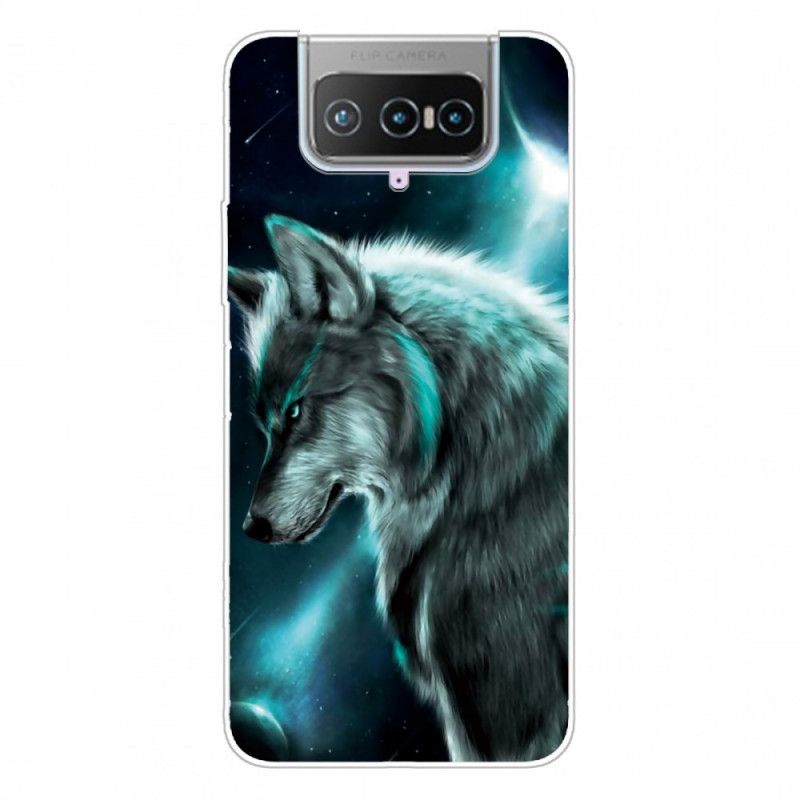 Hoesje voor Asus Zenfone 7 / 7 Pro Koninklijke Wolf