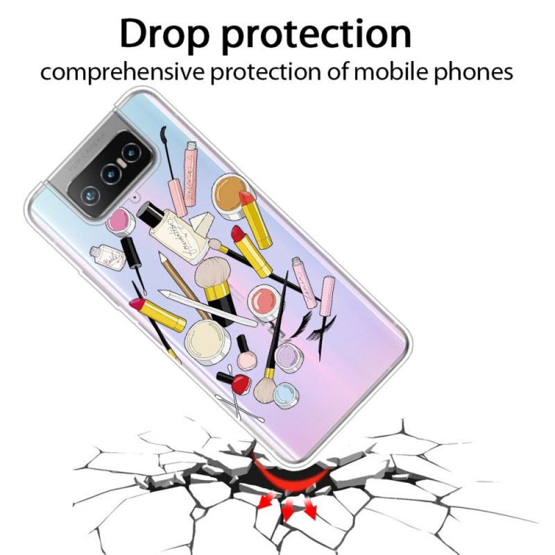 Hoesje voor Asus Zenfone 7 / 7 Pro Topmake-Up