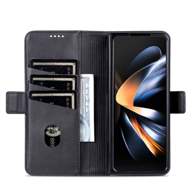 Flip Case Leren Samsung Galaxy Z Fold 5 Azns