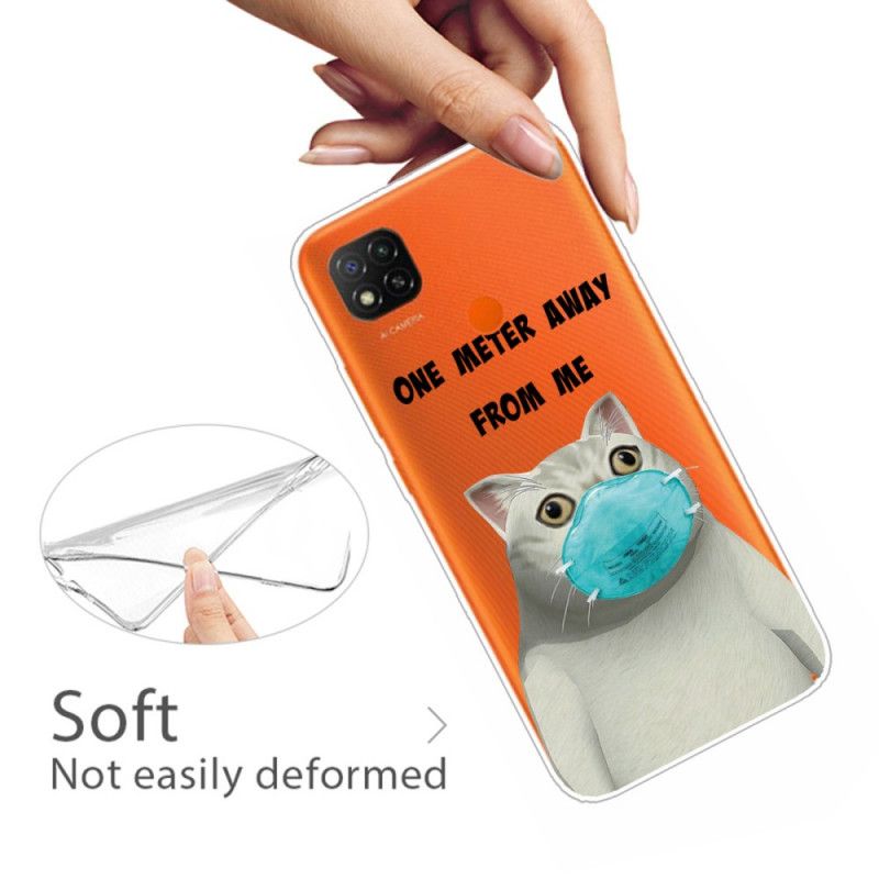 Cover Hoesje Xiaomi Redmi 9C Telefoonhoesje Vergeet Je Masker Niet