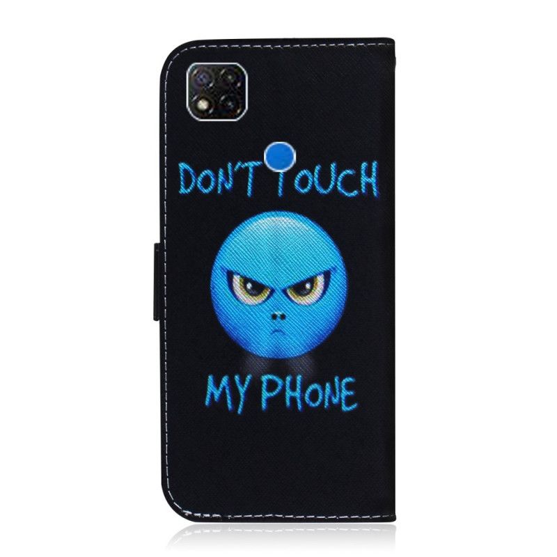 Flip Case Leren Xiaomi Redmi 9C Emoji-Telefoon