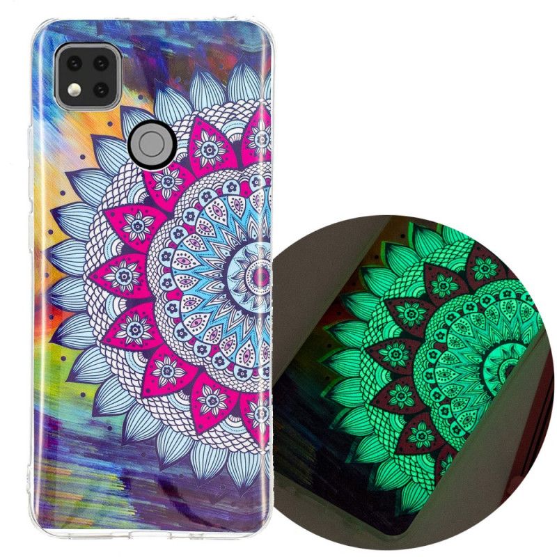 Hoesje voor Xiaomi Redmi 9C Fluorescerende Mandala