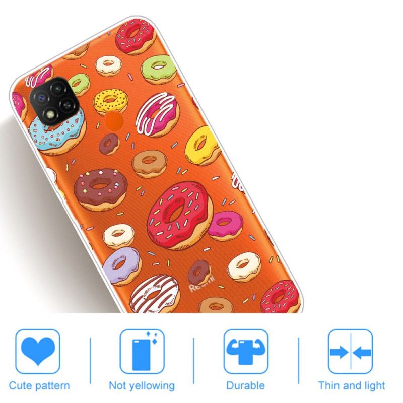 Hoesje voor Xiaomi Redmi 9C Hou Van Donuts